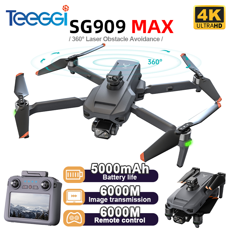 Drone Gimbal - Drone Teeggi SG909 MAX GPS com