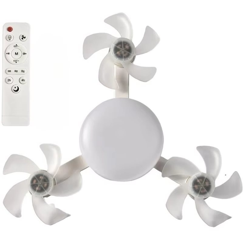 Drone Led Light - Ventilador de Teto com Design de