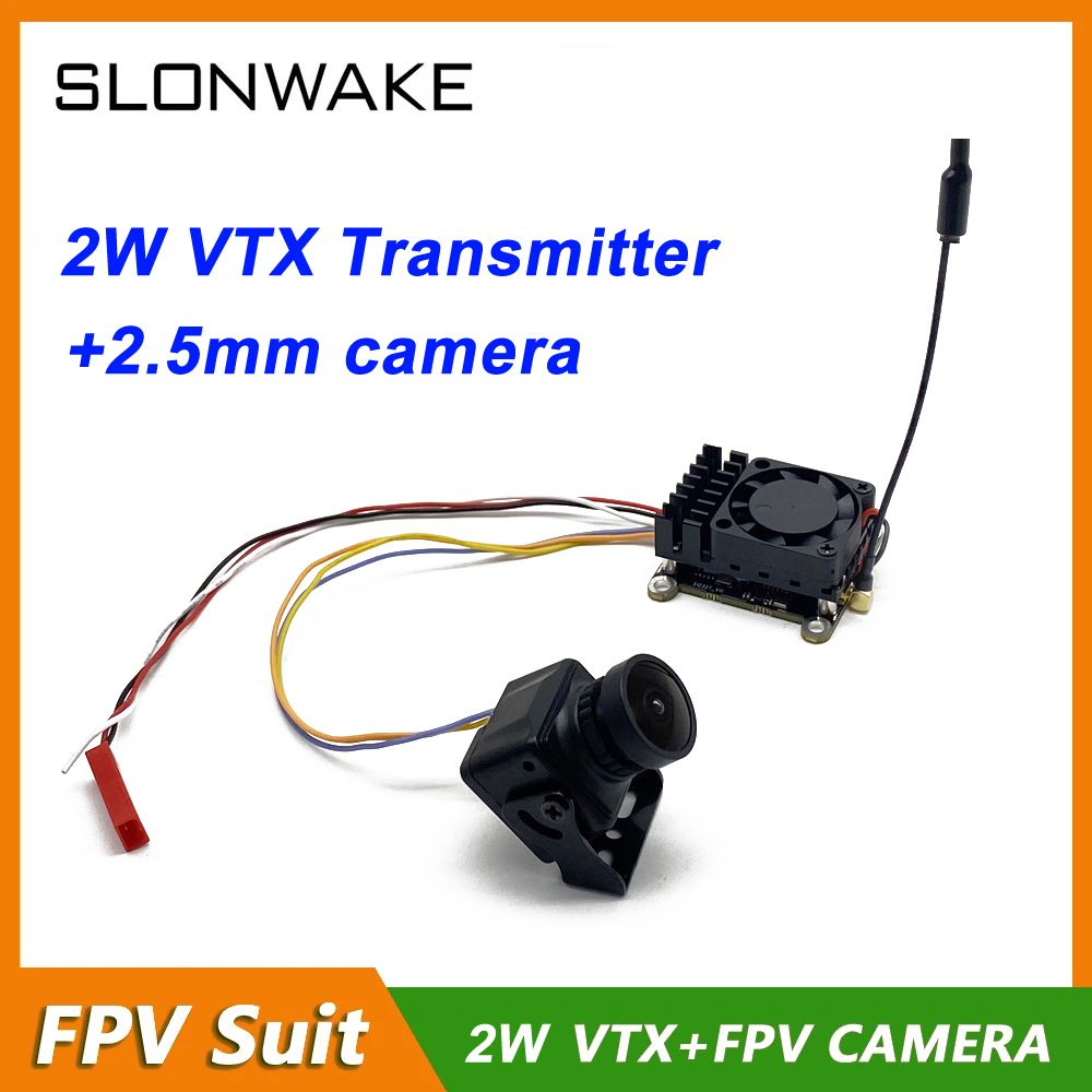 Drone Transmitter - Transmissor vtx ajustável de longo alcance,