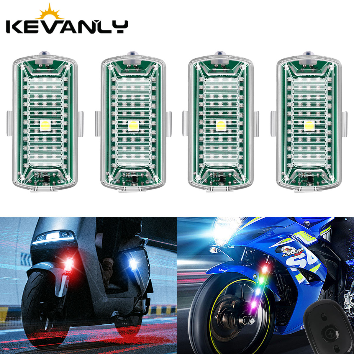 Drone Led Light - Controle remoto sem fio led luz