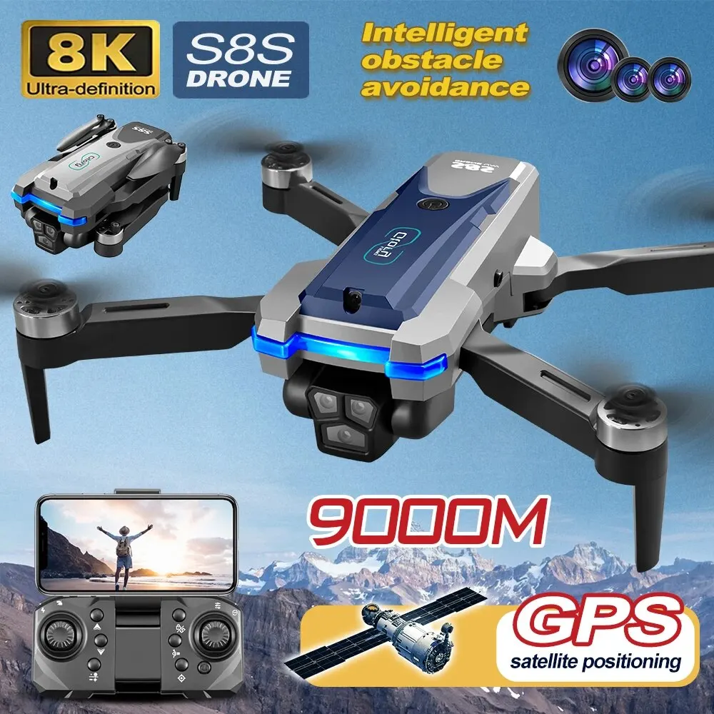 Drone Gps Module - Dobrável RC S8S GPS Drone, 5G