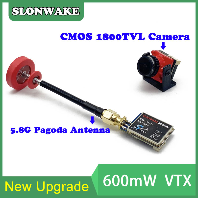 5.8g 48ch 600mw ajustável VTX- - Drone Receiver avaliação e preço