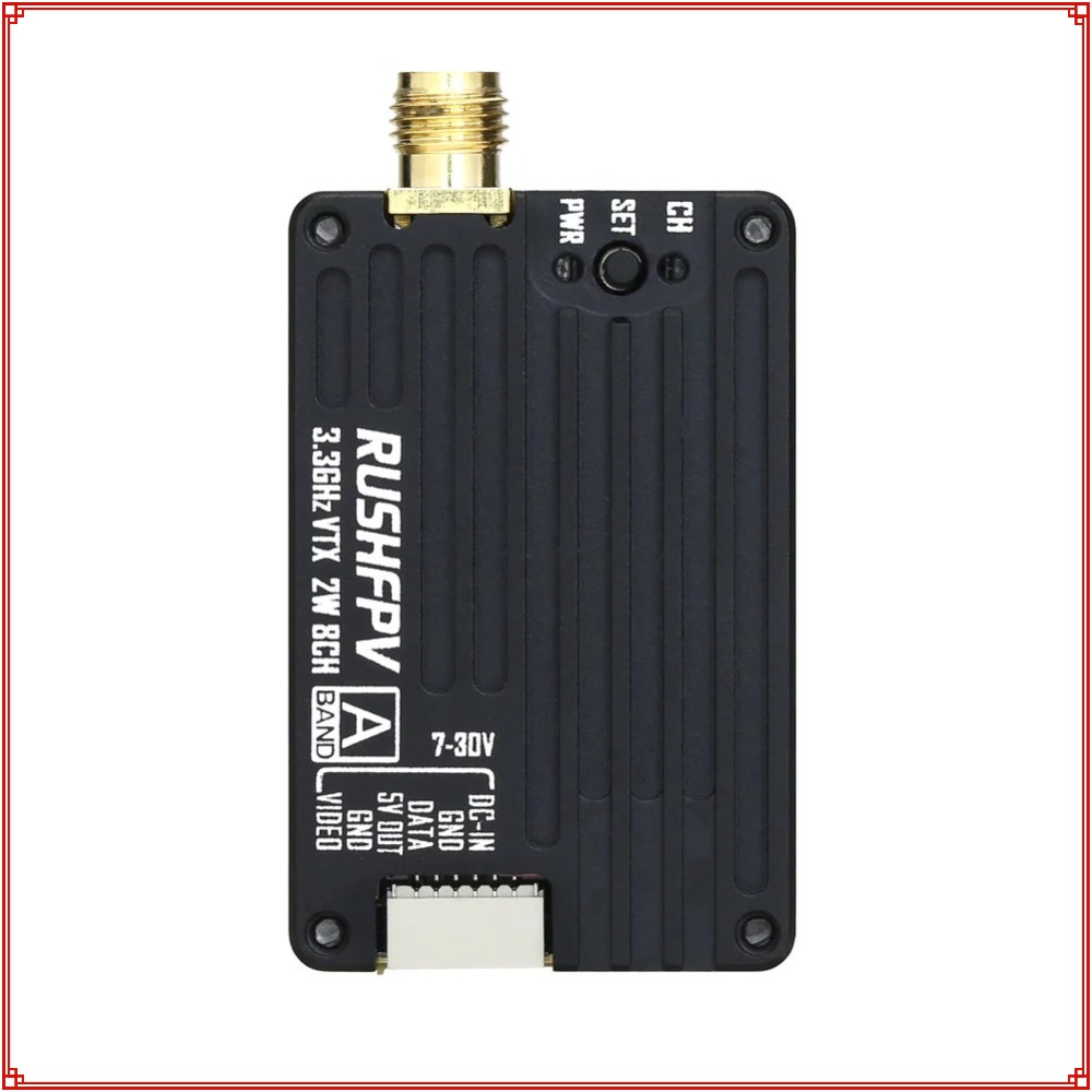 Novo Transmissor RUSHFPV 3.3G  - Drone Receiver avaliação e preço