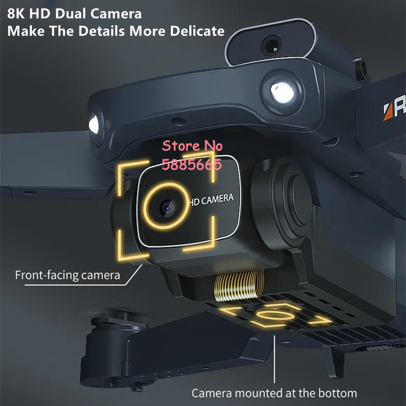 8k esc câmera dupla mini dobrá - Drone Flight Controller avaliação e preço