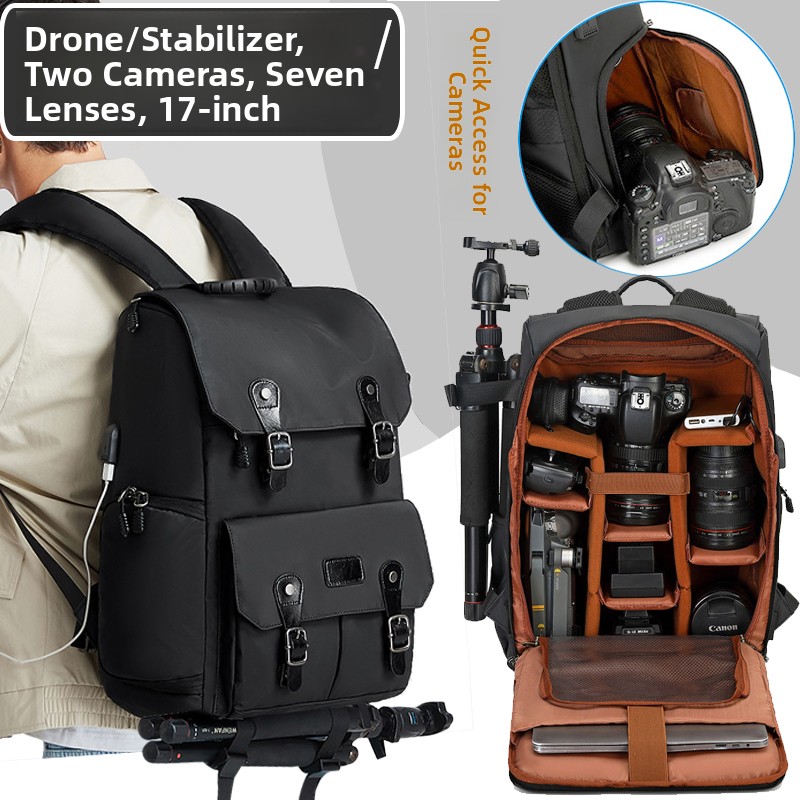 Mochila Profissional para Câme - Drone Camera avaliação e preço