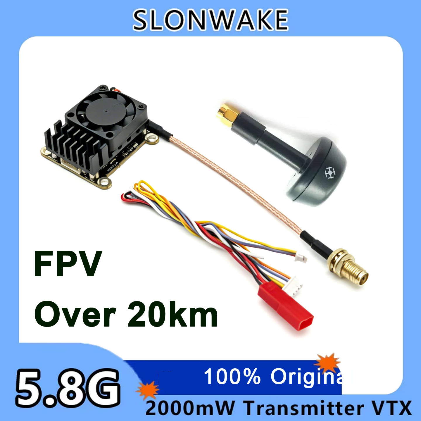 Nova atualização: Transmissor  - Drone Transmitter avaliação e preço