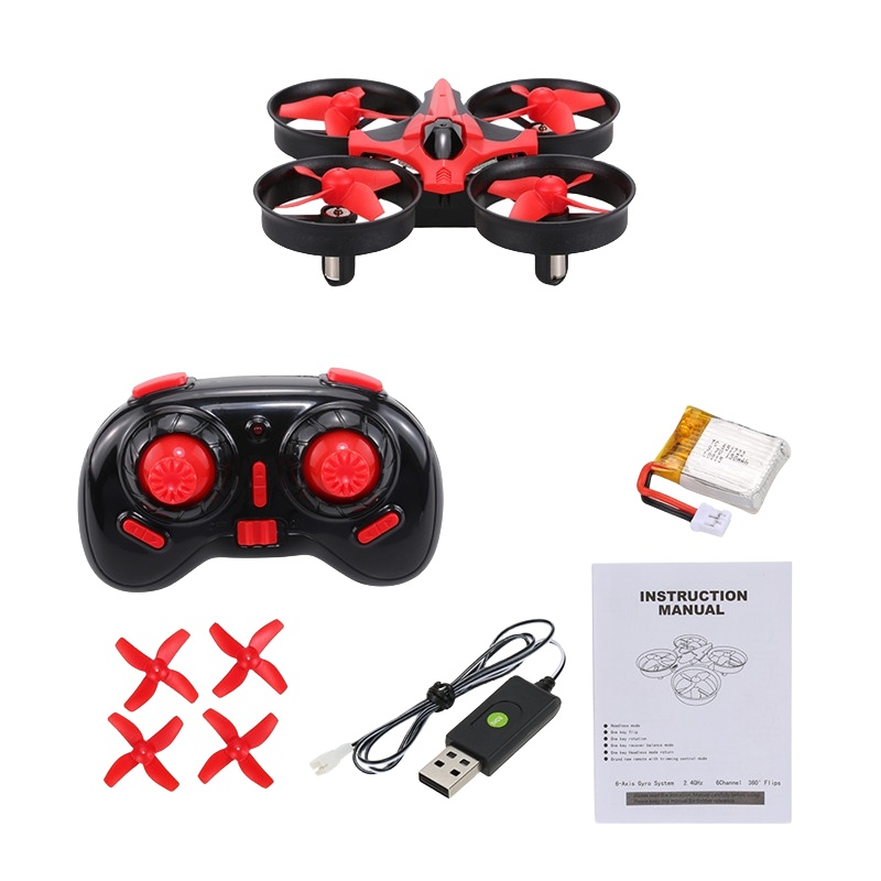 Mini 2.4g 4ch 4 eixos giroscóp - Eachine Drone E010 avaliação e preço