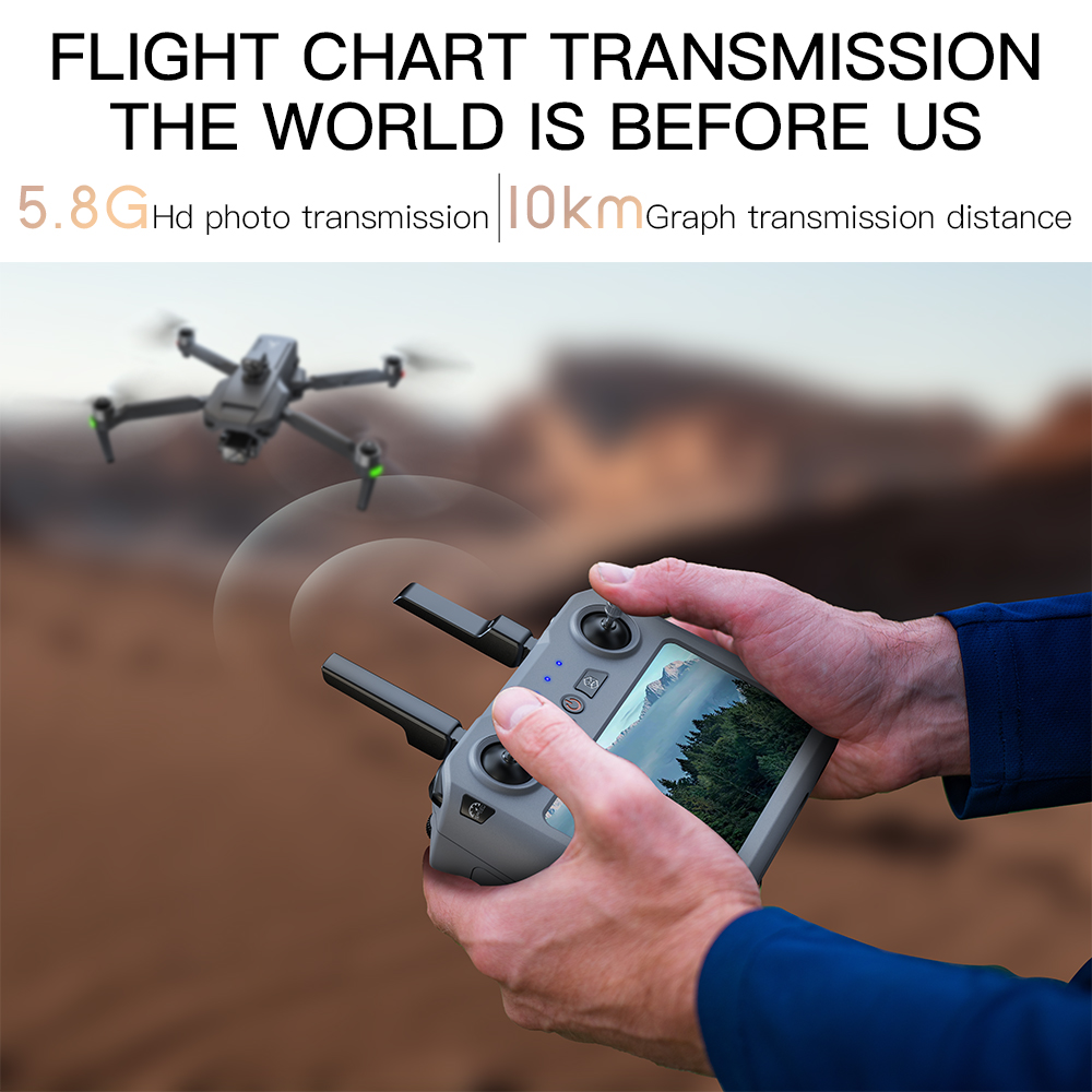 Drone Teeggi SG909 MAX GPS com - Drone Gimbal avaliação e preço