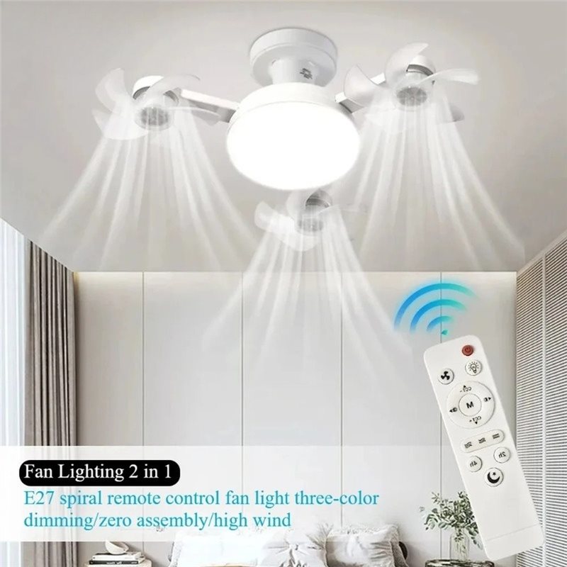 Ventilador de Teto com Design  - Drone Led Light avaliação e preço
