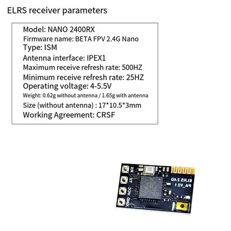 CYGJ-10PCS Receptor ELRS 2.4Gh - Drone Antenna avaliação e preço