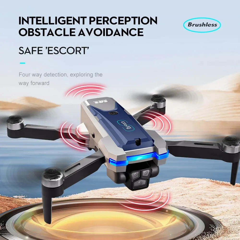 Dobrável RC S8S GPS Drone, 5G  - Drone Gps Module avaliação e preço
